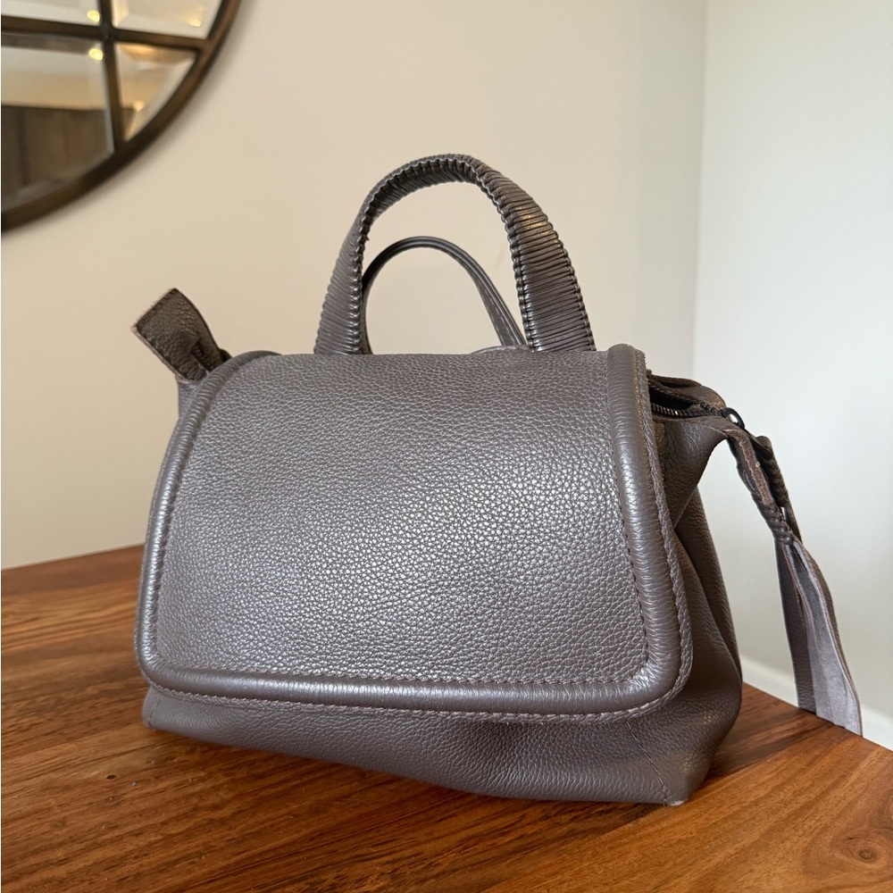 Callisto Charcoal Satchel Bag